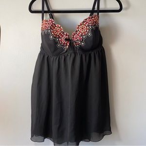 Cacique Embroidered Babydoll, size 18-20